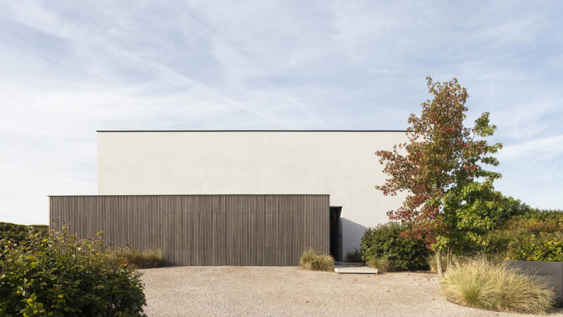 ABS Bouwteam absoluut architectuur moderne villabouw zottegem architect basic architects foto Annick Vernimmen voorgevel